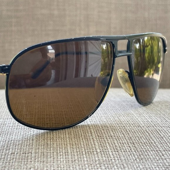 Lacoste Men Sunglasses Polarized Black Tone Metal Frame Eye Wear F229 Shades - Picture 2 of 12